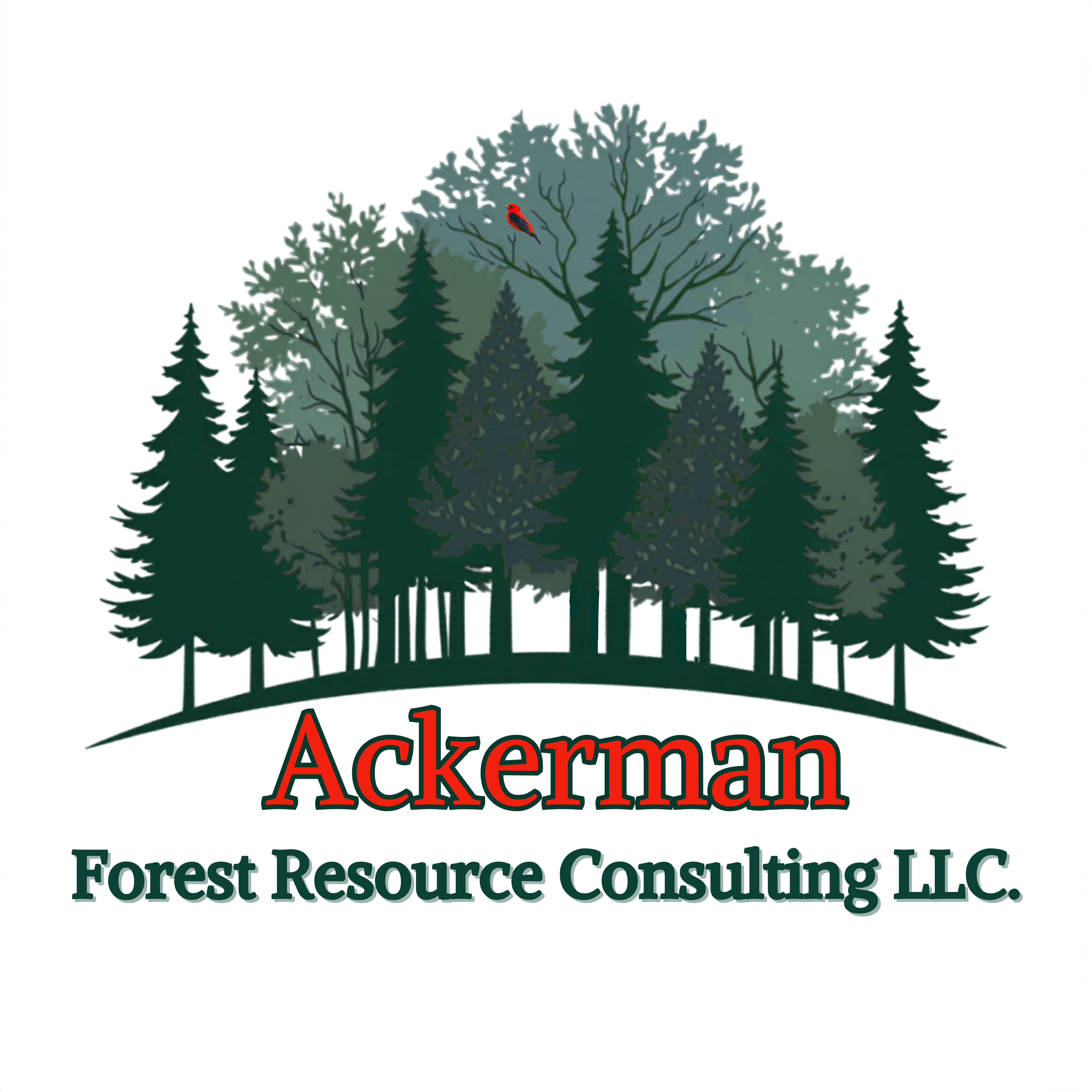 Ackerman Forestry Logo